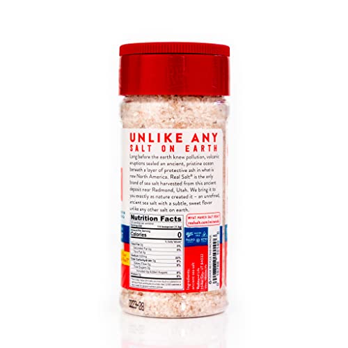 Redmond Real Sea Salt, 10 oz Shaker, Unrefined Gluten-Free Kosher