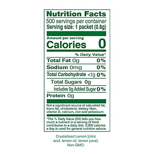 True Lemon Water Enhancer Bulk Pack 500pcs